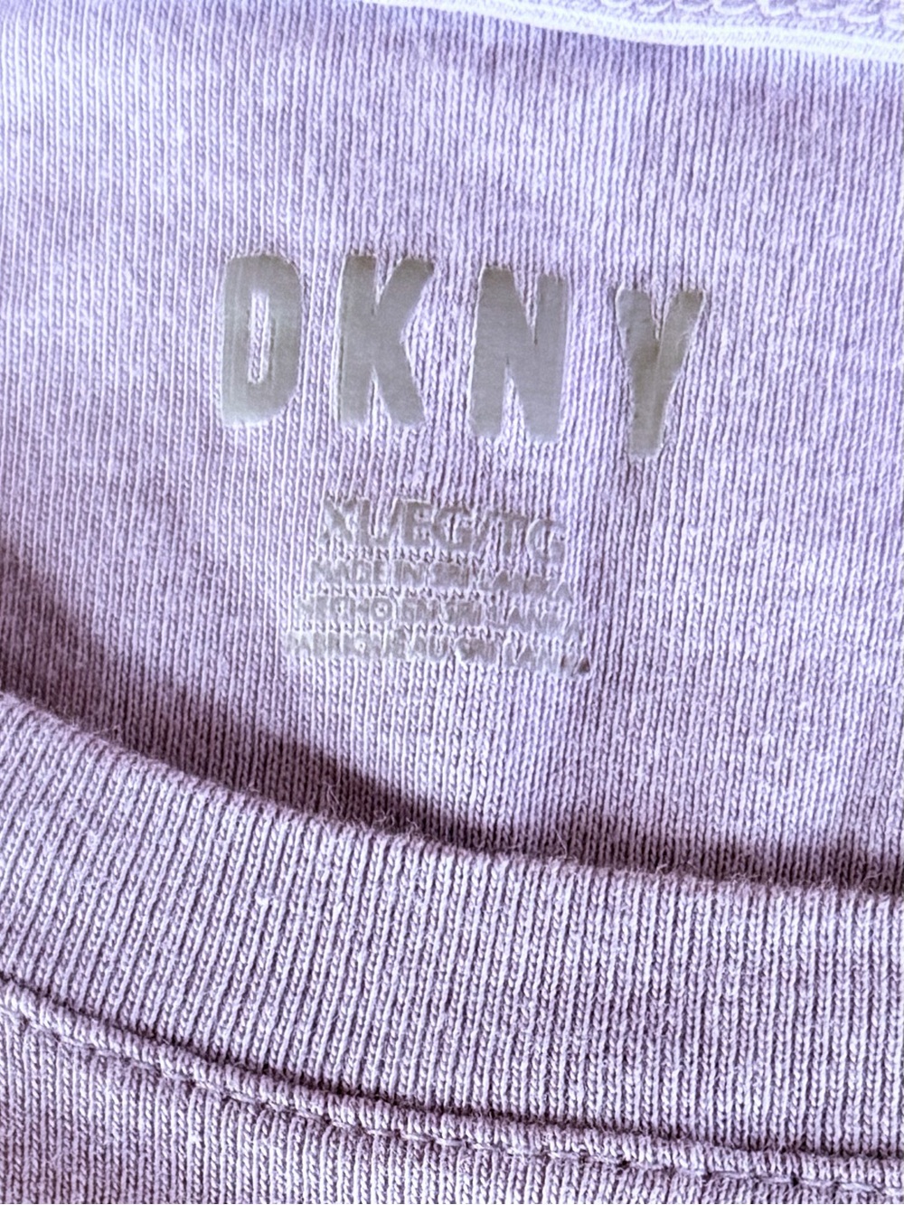 DKNY Women's Short Sleeve Tee in Periwinkle - Picture 2 of 4